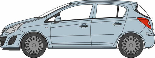 Oxford Diecast 76VC006 - Vauxhall Corsa Silver Lightning
