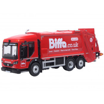 Oxford Diecast 76DE001 - Dennis Eagle Olympus Refuse Truck Biffa
