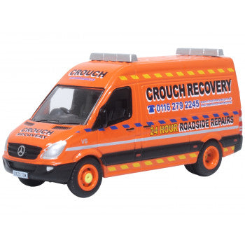Oxford Diecast 76MSV011 - Mercedes Sprinter Van Crouch Recovery