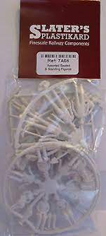 Slaters Plastikard 7A08 - Assorted Seated & Standings Figures