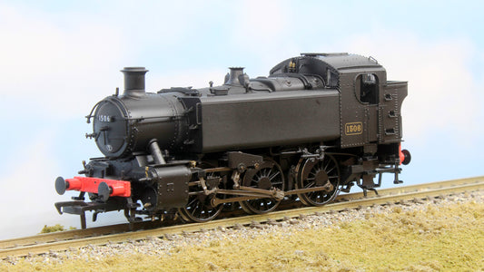Rapido Trains UK 904501 - WR '15XX' 0-6-0PT Unlined Black (No Emblem) No. 1506 Sound Fitted