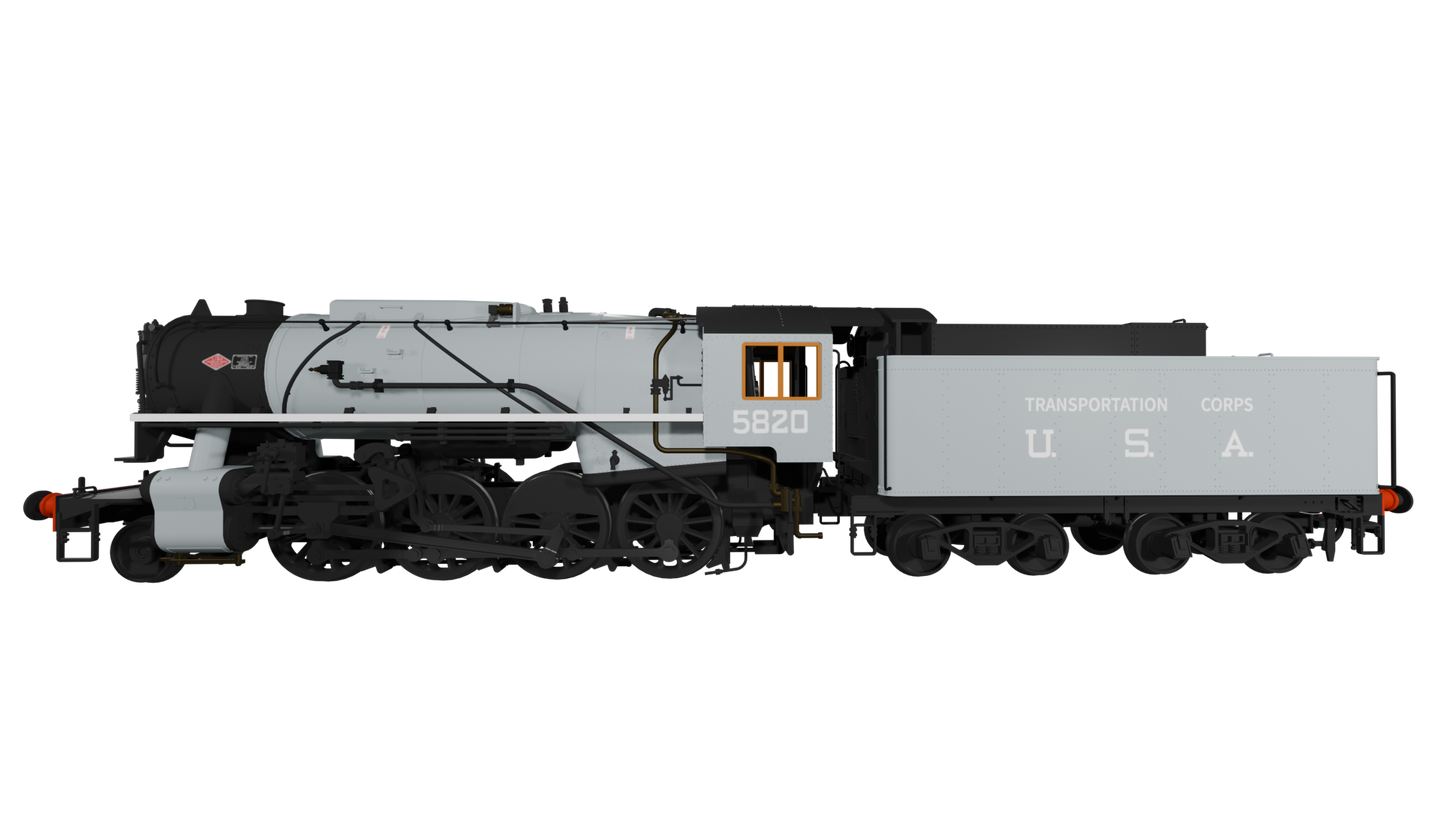 Rapido Trains - 926006 - USATC S160 No.5820 ‘Big Jim’ (as preserved)