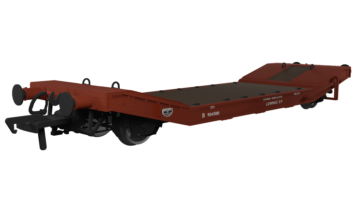Rapido Trains UK 929006 - LOWMAC No. B904500 BR Bauxite