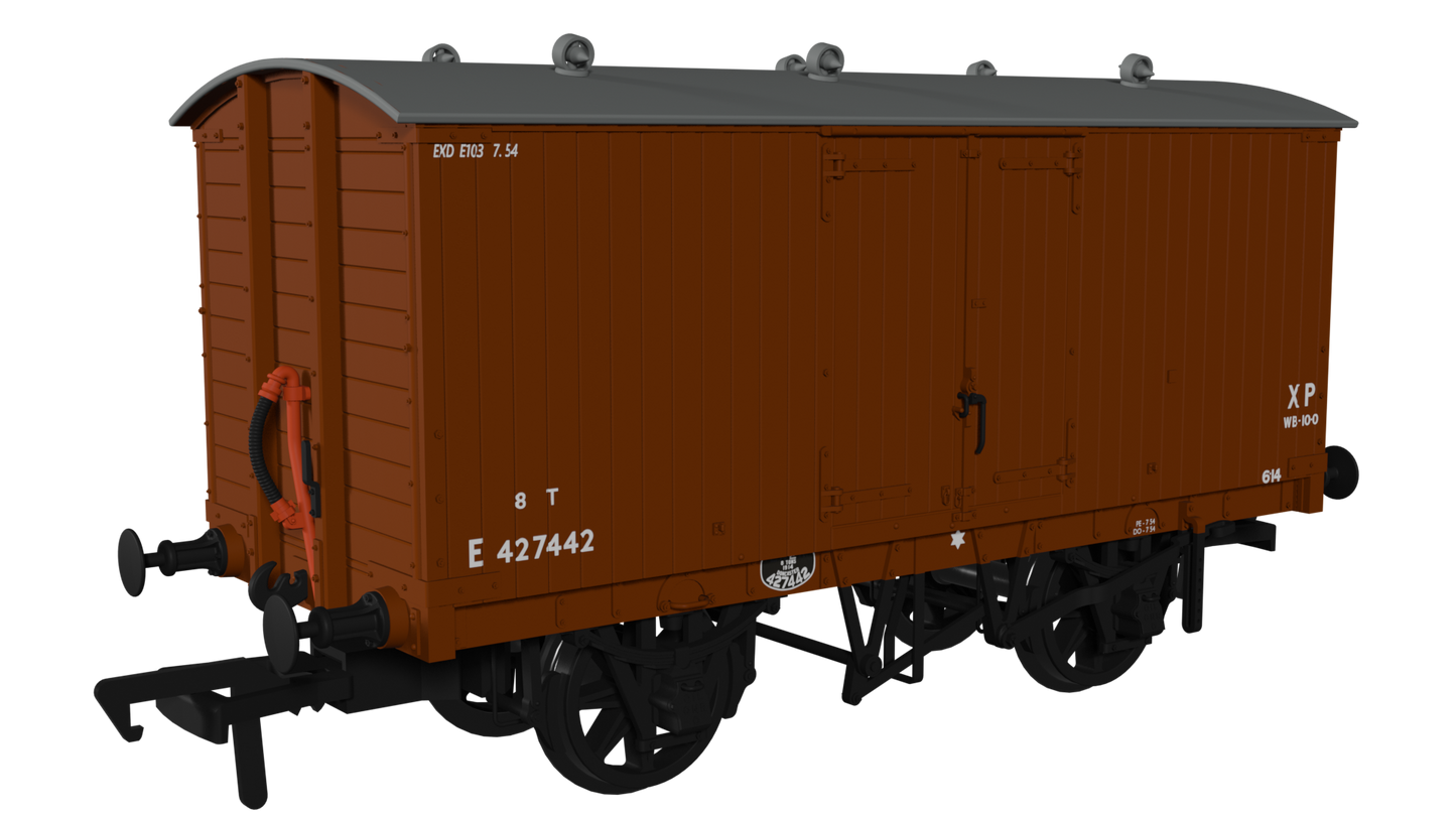 Rapido Trains UK 930014 - GNR 8 Ton Van – BR No.E427442