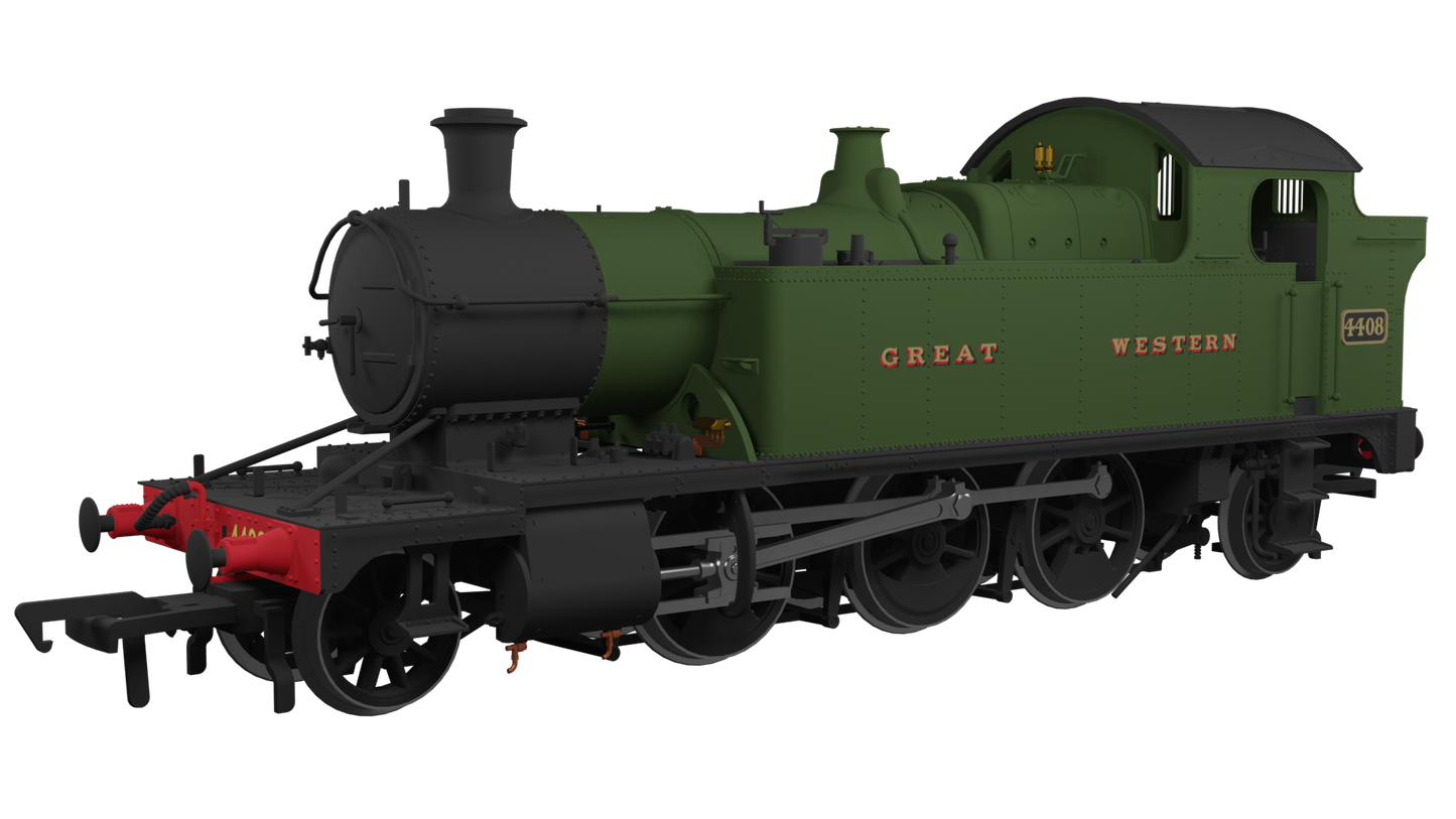 Rapido Trains UK 951502 - GWR 44XX Great Western Green No. 4408 SOUND FITTED