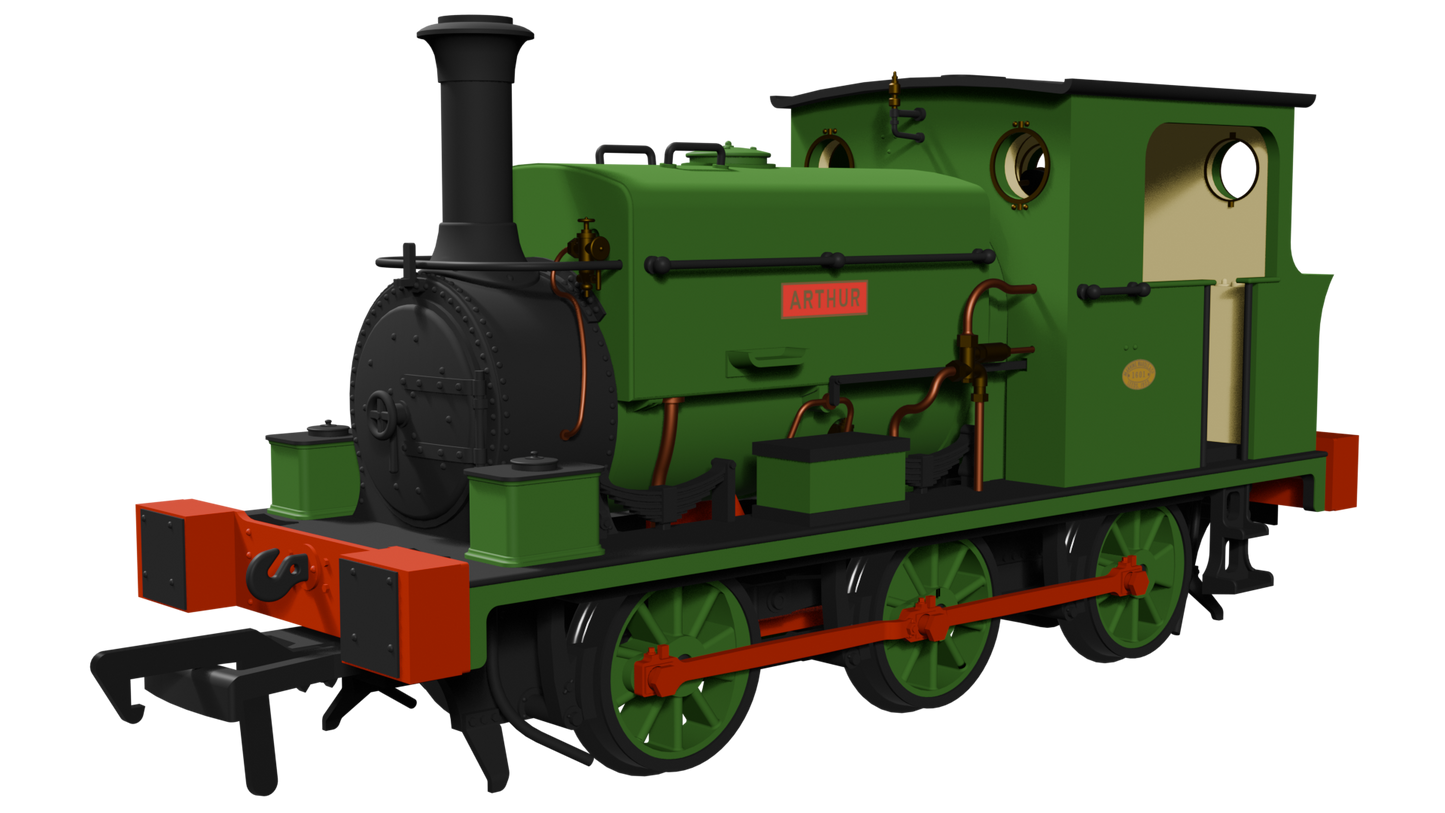 Rapido Trains UK 960002 - Manning Wardle L Class – ‘Arthur’