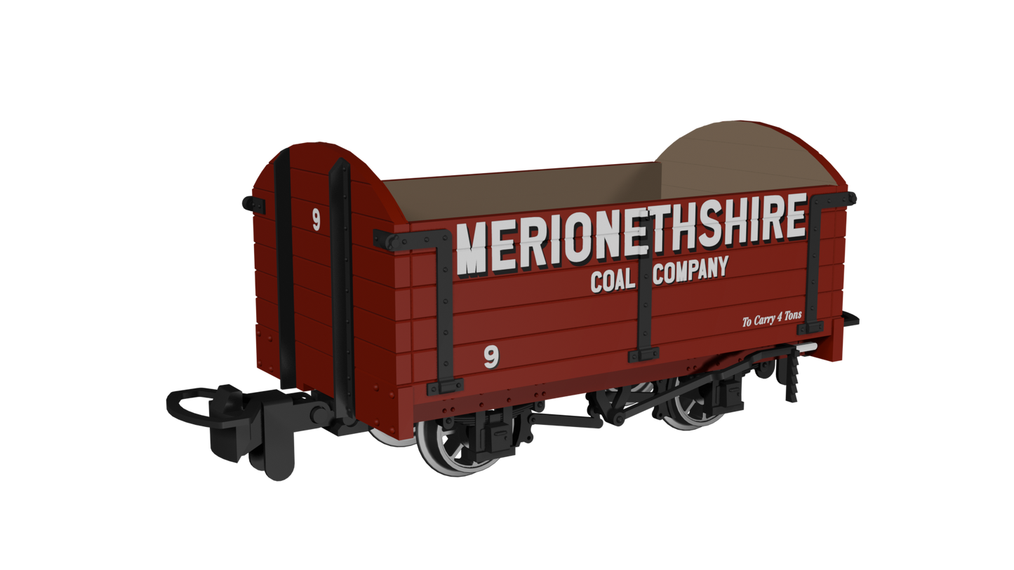 Rapido Trains 990005 - Dropside Open Wagon – Merionethshire Coal Co. No.9