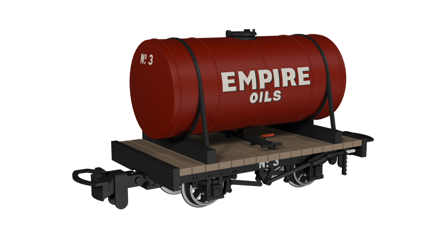 Rapido Trains 990104 - Cylindrical Tank – Empire Oils No.3