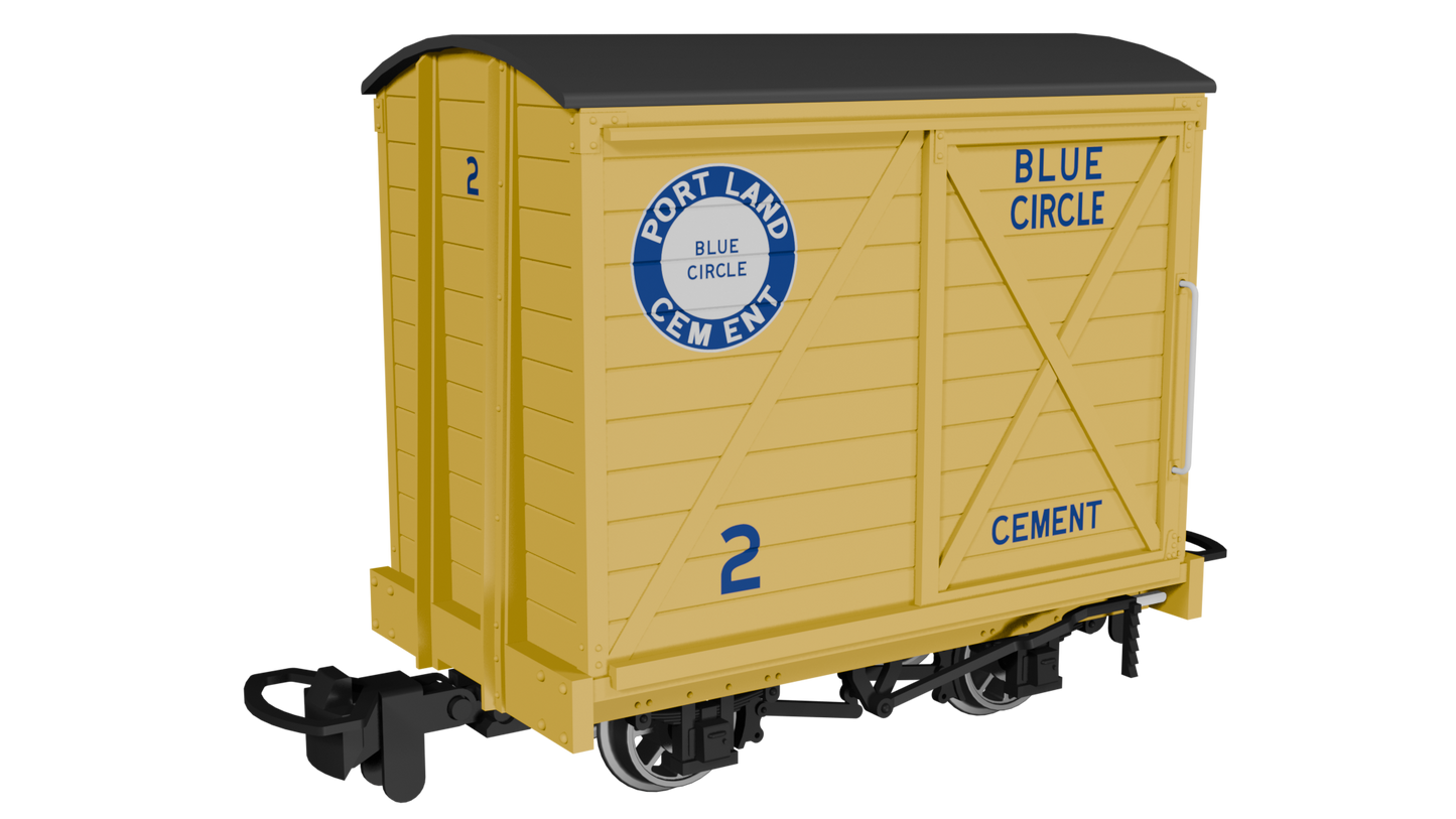 Rapido Trains 990305 - Covered Van - Blue Circle No.2