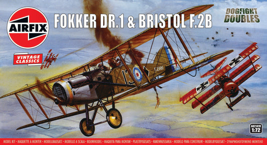 Airfix A02141V - Fokker DR1 Triplane & Bristol Fighter Dogfight Double
