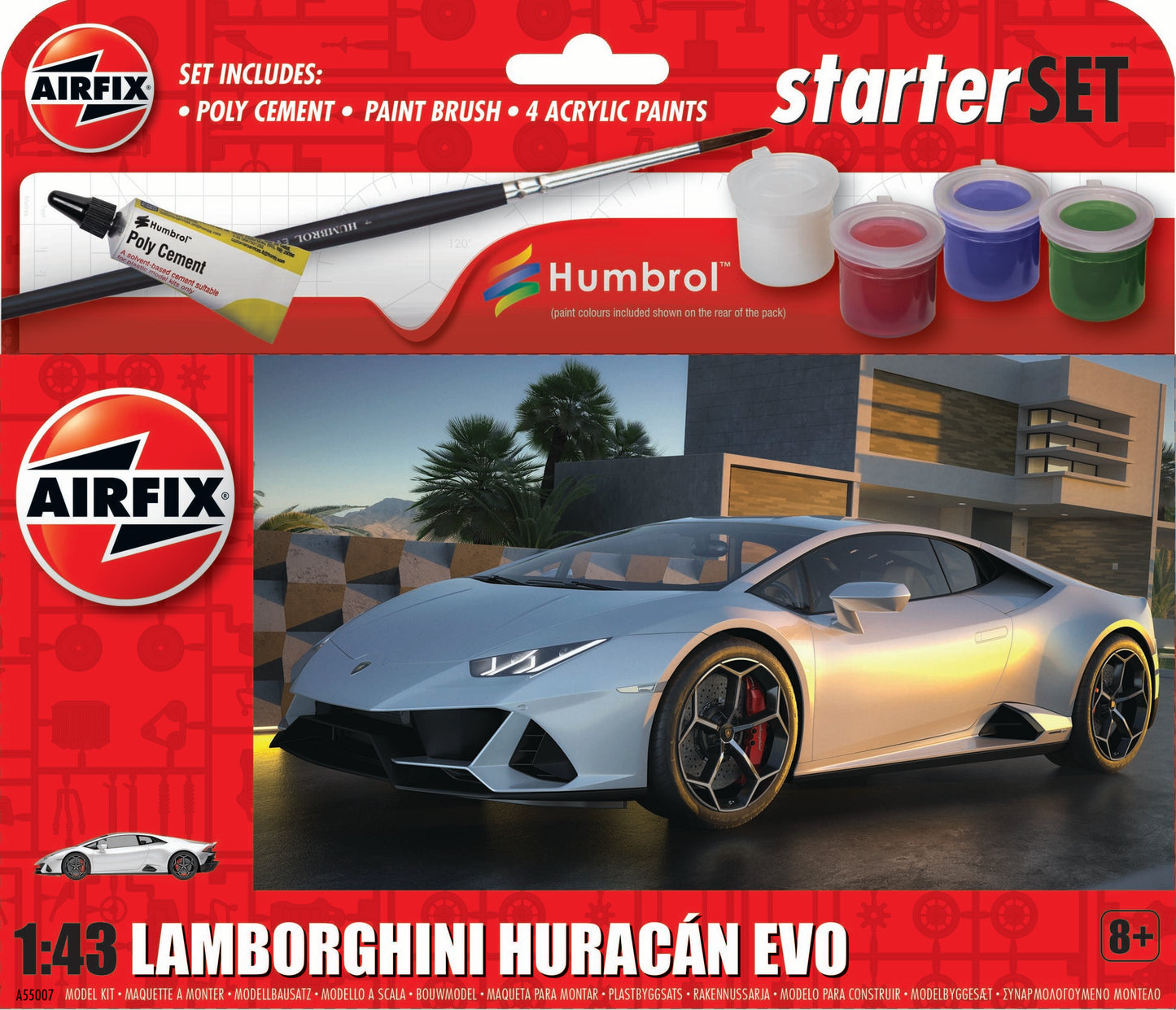 Airfix A55007 - Lamborghini Huracan Evo