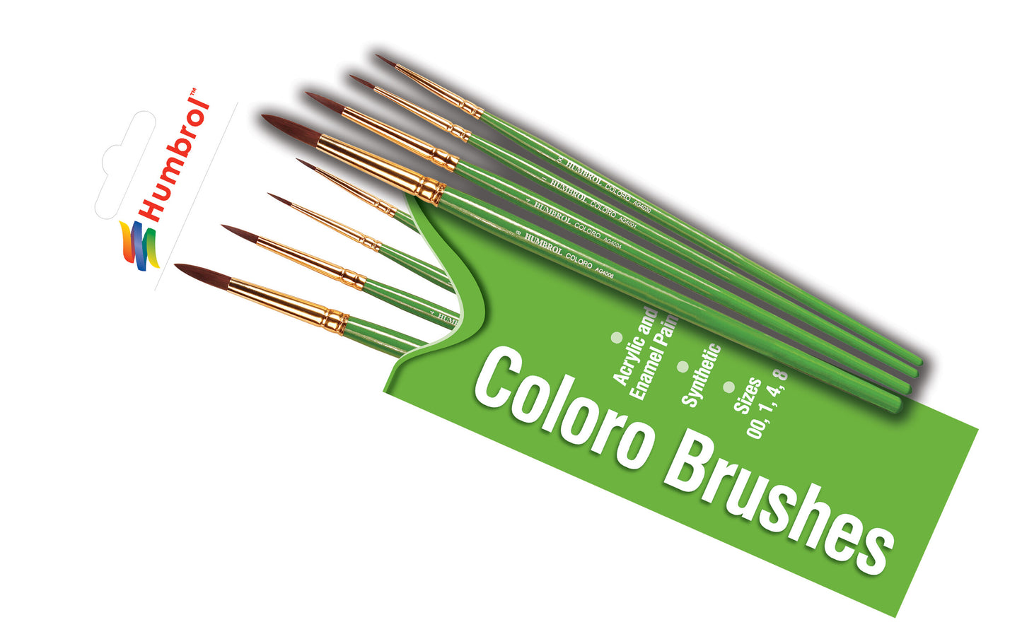 Humbrol AG4050 - Coloro Paint Brushes