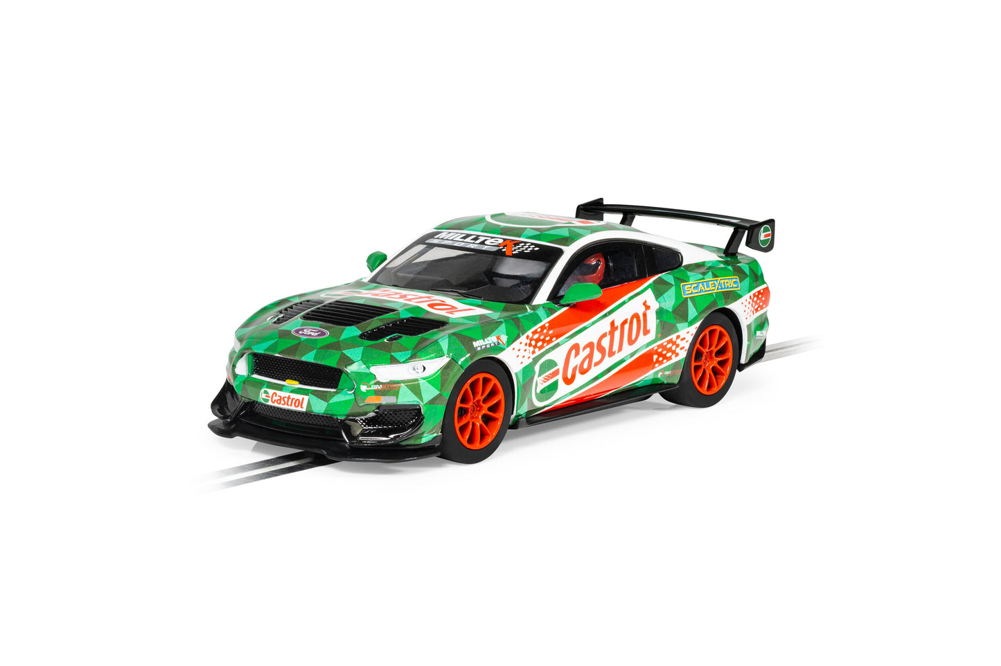 Scalextric C4327 - Ford Mustang GT4 Castrol Drift Car