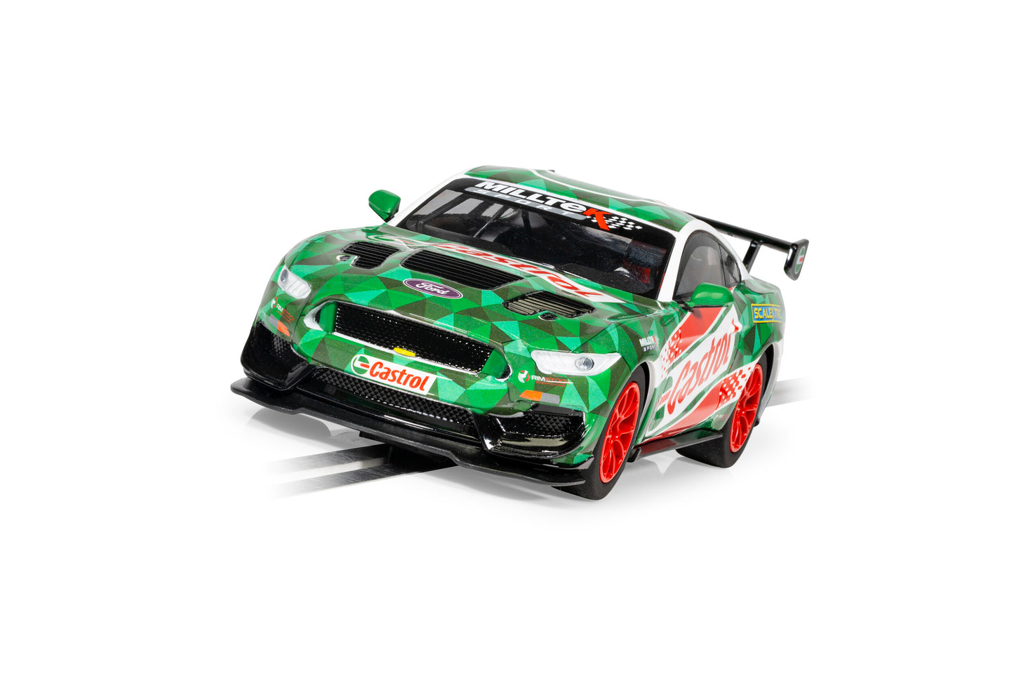 Scalextric C4327 - Ford Mustang GT4 Castrol Drift Car