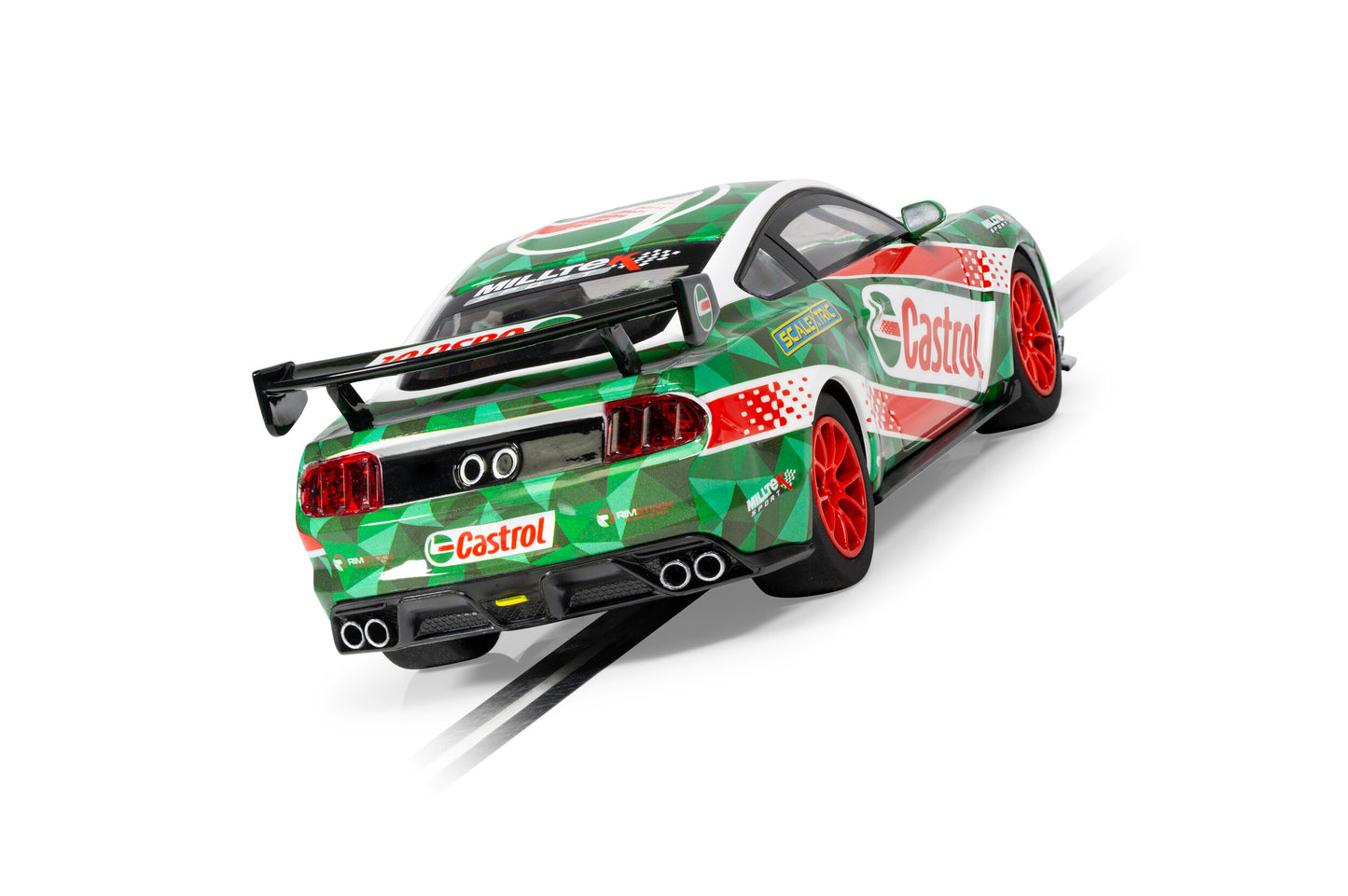 Scalextric C4327 - Ford Mustang GT4 Castrol Drift Car