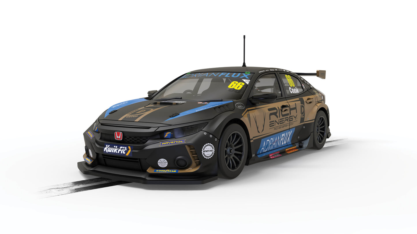 Scalextric C4409 - Honda Civic FK8 Type R BTCC 2022 - BTC Racing Josh Cook