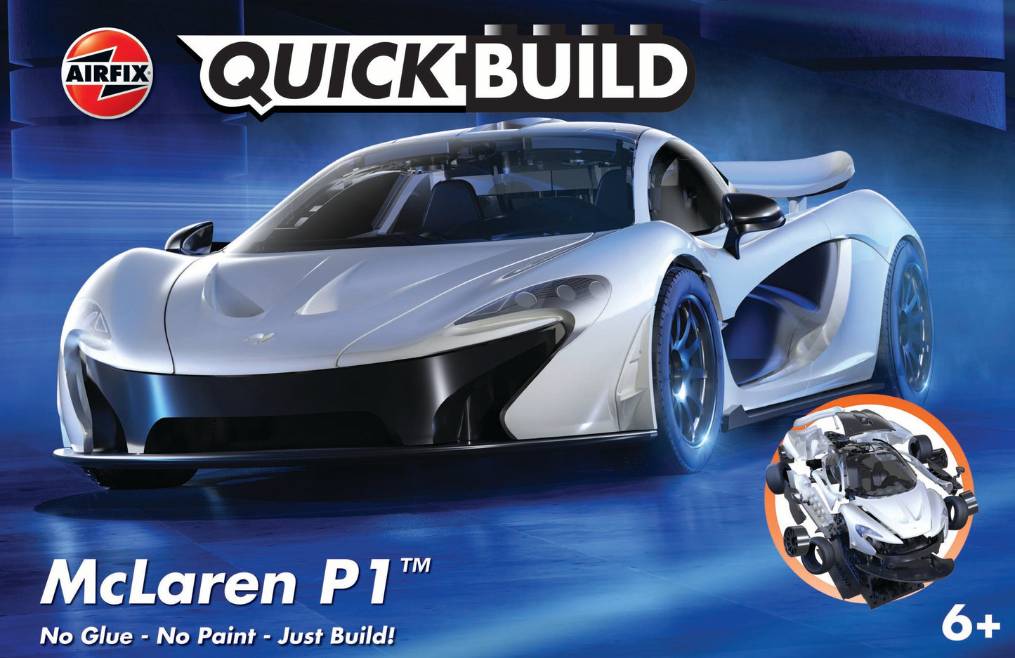 Airfix Quickbuild J6028 - McLaren P1 (White)