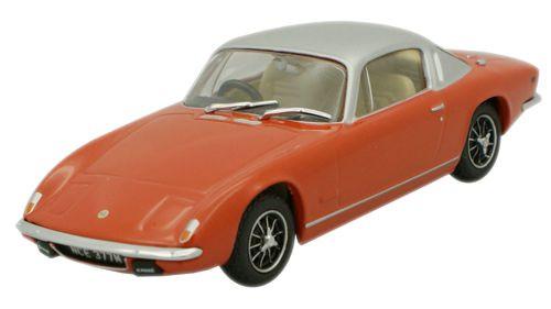 Oxford Diecast LE003 - Lotus Elan Plus2 in Red/Silver