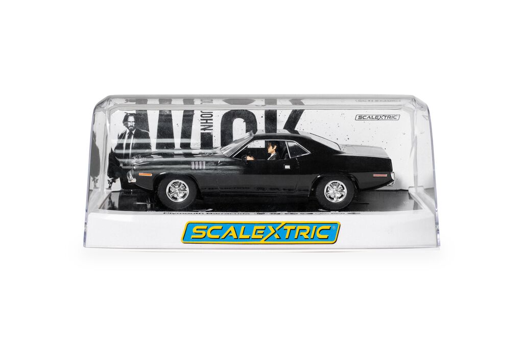 Scalextric C4595 - Plymouth Barracuda - John Wick Chapter 4