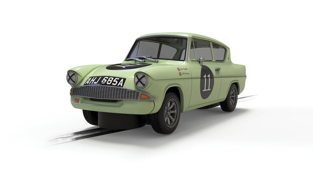 Scalextric C4617 - Ford Anglia 105e - Theo Paphitis