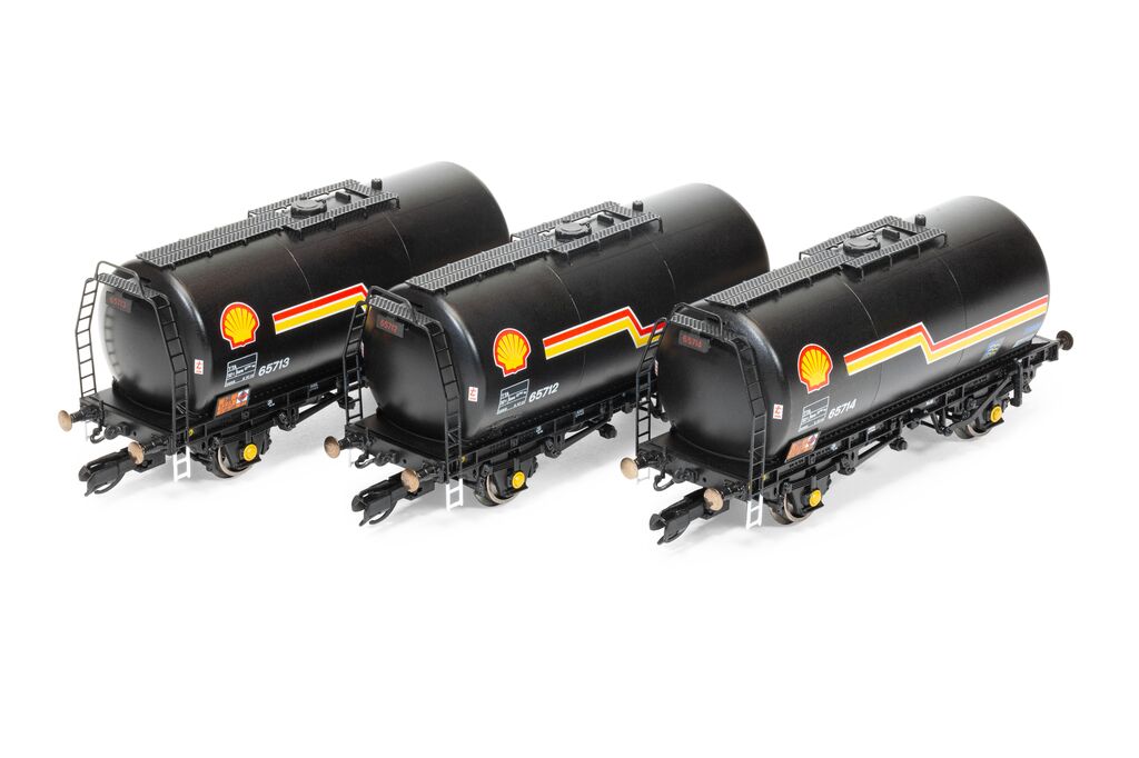 Hornby TT6035 - Shell - TTA 35T Tank Wagon - Triple Pack