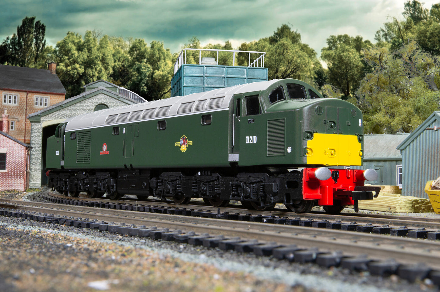 Hornby R30192 - Railroad Plus (enhanced Livery) British Railways Class 40 Empress of Britain No. D210 (includes etched nameplates)