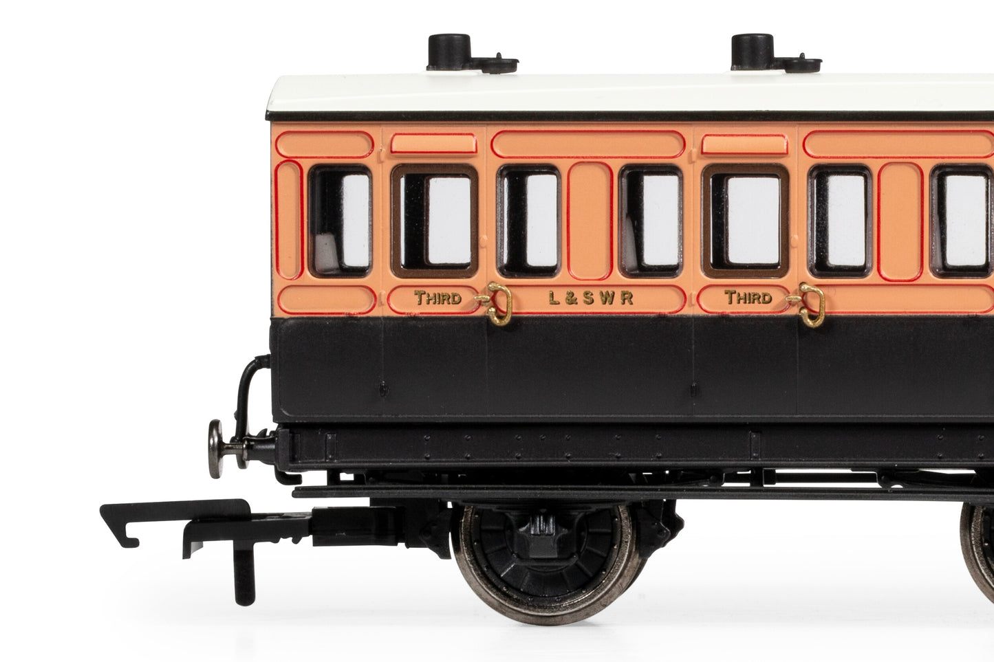 Hornby R40293 - L&SWR Brake 3rd Class 6 Wheel Coach No.648