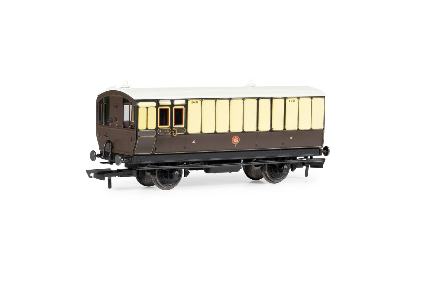 Hornby R40310 - GWR 4 Wheel Luggage Brake Van No. 5051