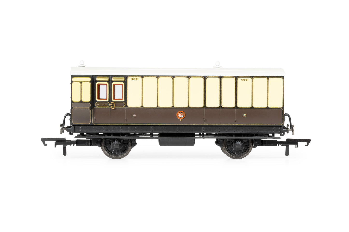 Hornby R40310 - GWR 4 Wheel Luggage Brake Van No. 5051