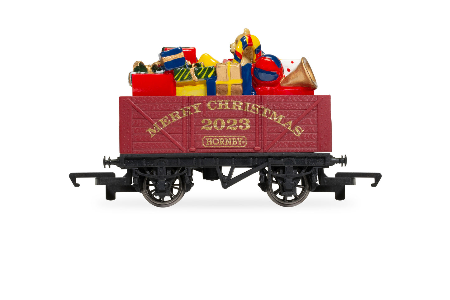 Hornby R60082 - 2023 Christmas 7 Plank Wagon