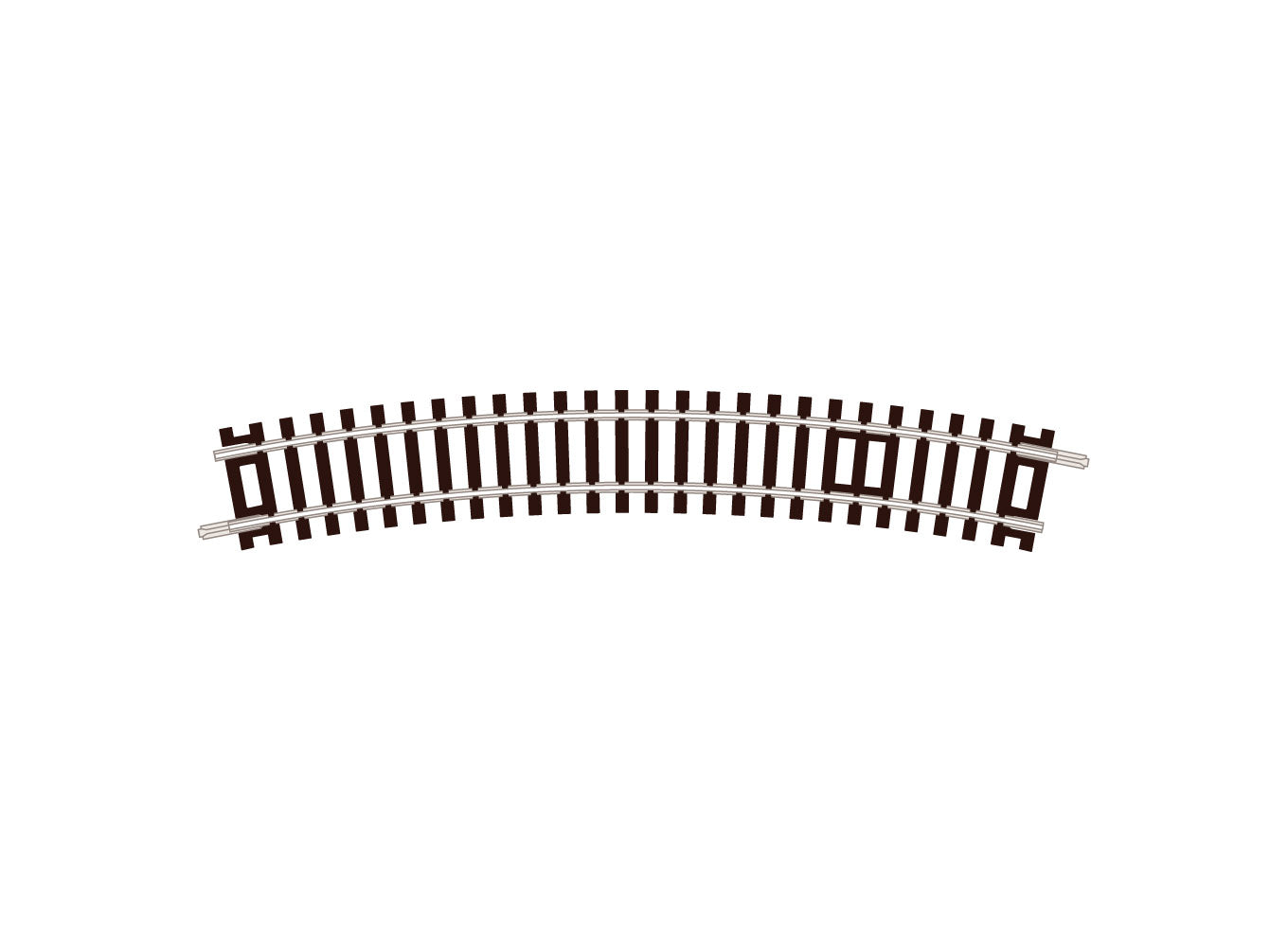 Peco ST-14 - Standard Curve, 2nd Radius (N Gauge)