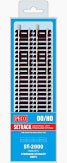 Peco ST-2000 - OO/HO Gauge, Standard Straight (Length 168mm) Pack of 8