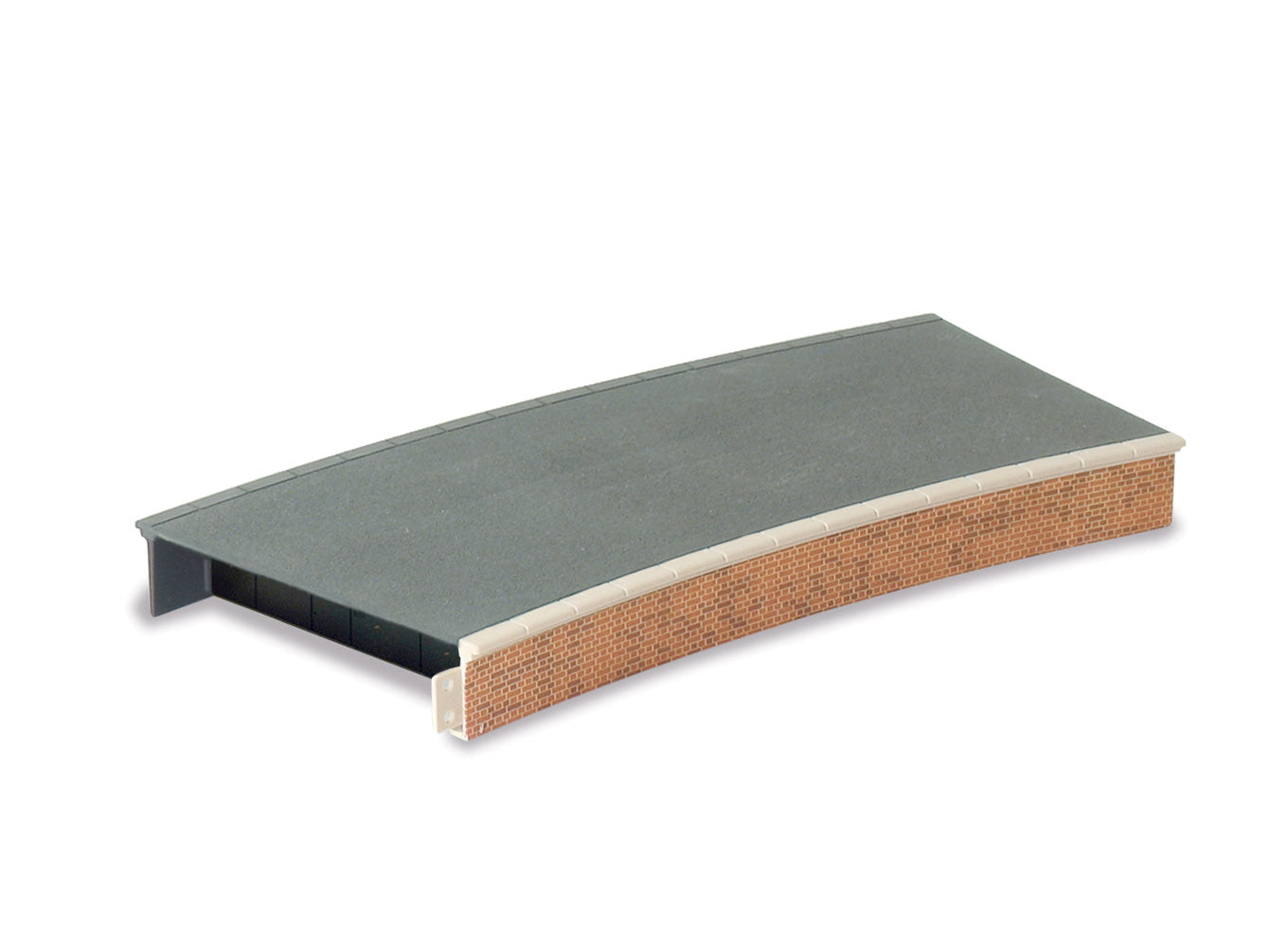 Peco ST292 - OO Gauge Platform Curved, Brick