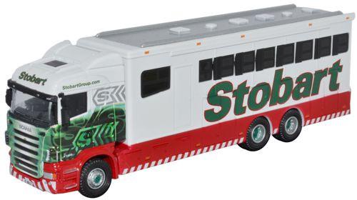 Oxford Diecast STOB008 - Scania Highline Horsebox
