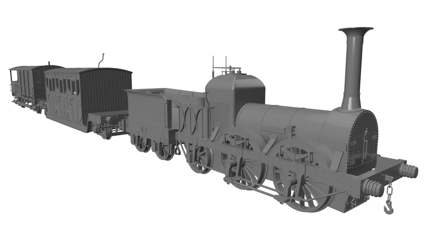 Rapido Trains UK 922002 - The Titfield Thunderbolt Train Pack Standard Pack DC/Silent