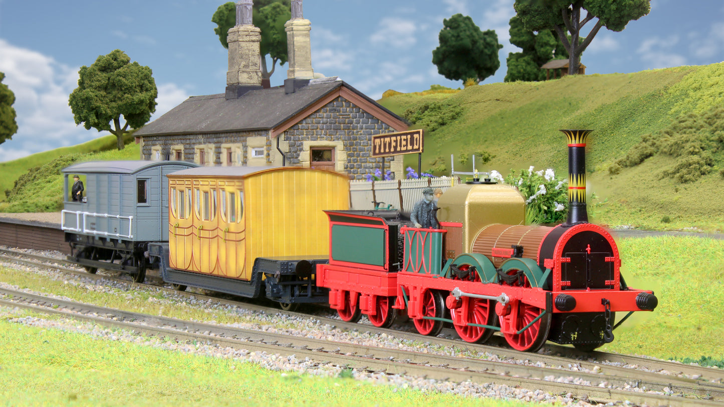 Rapido Trains UK 922002 - The Titfield Thunderbolt Train Pack Standard Pack DC/Silent