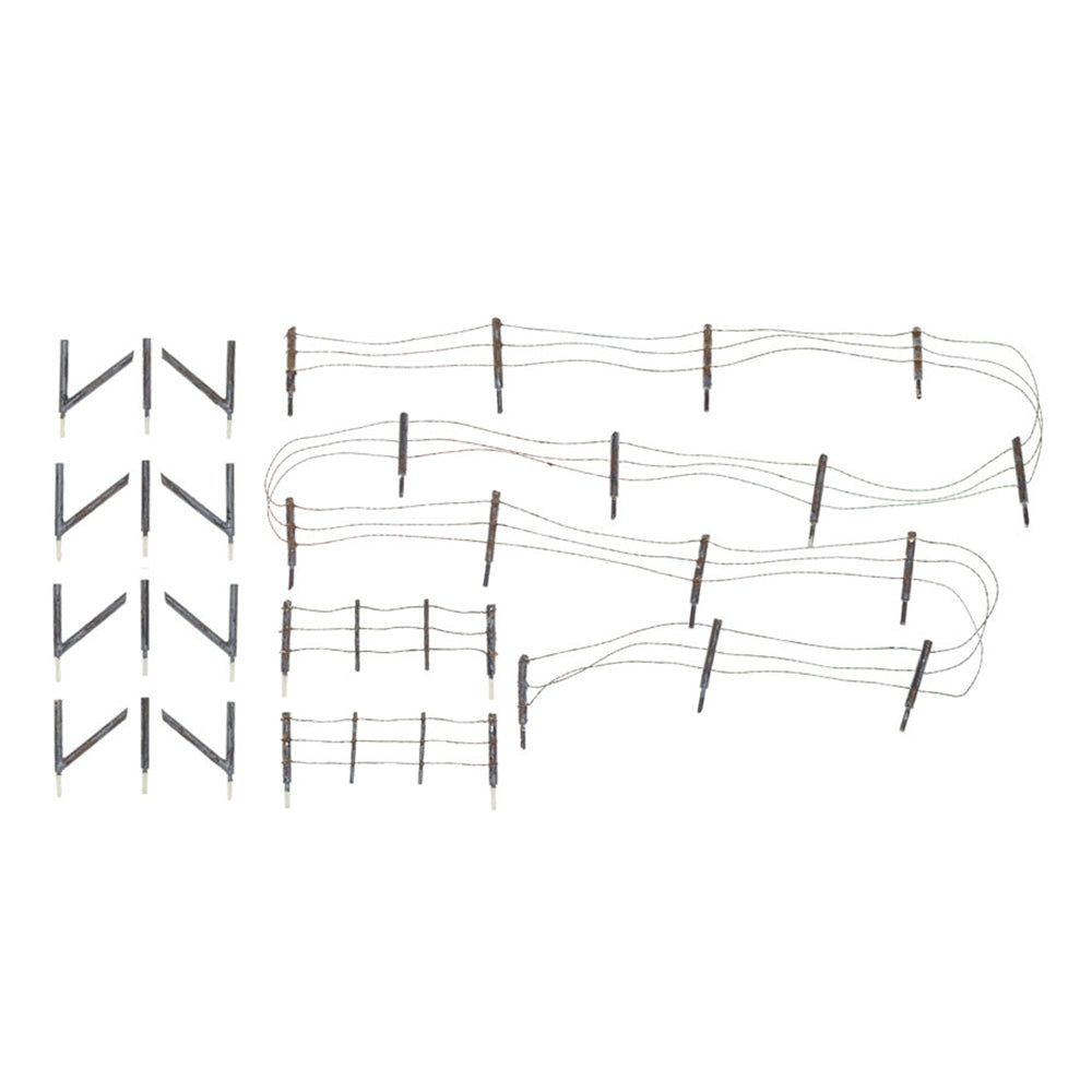 Woodland Scenics A3000 - Barbed Wire Fence - O Scale