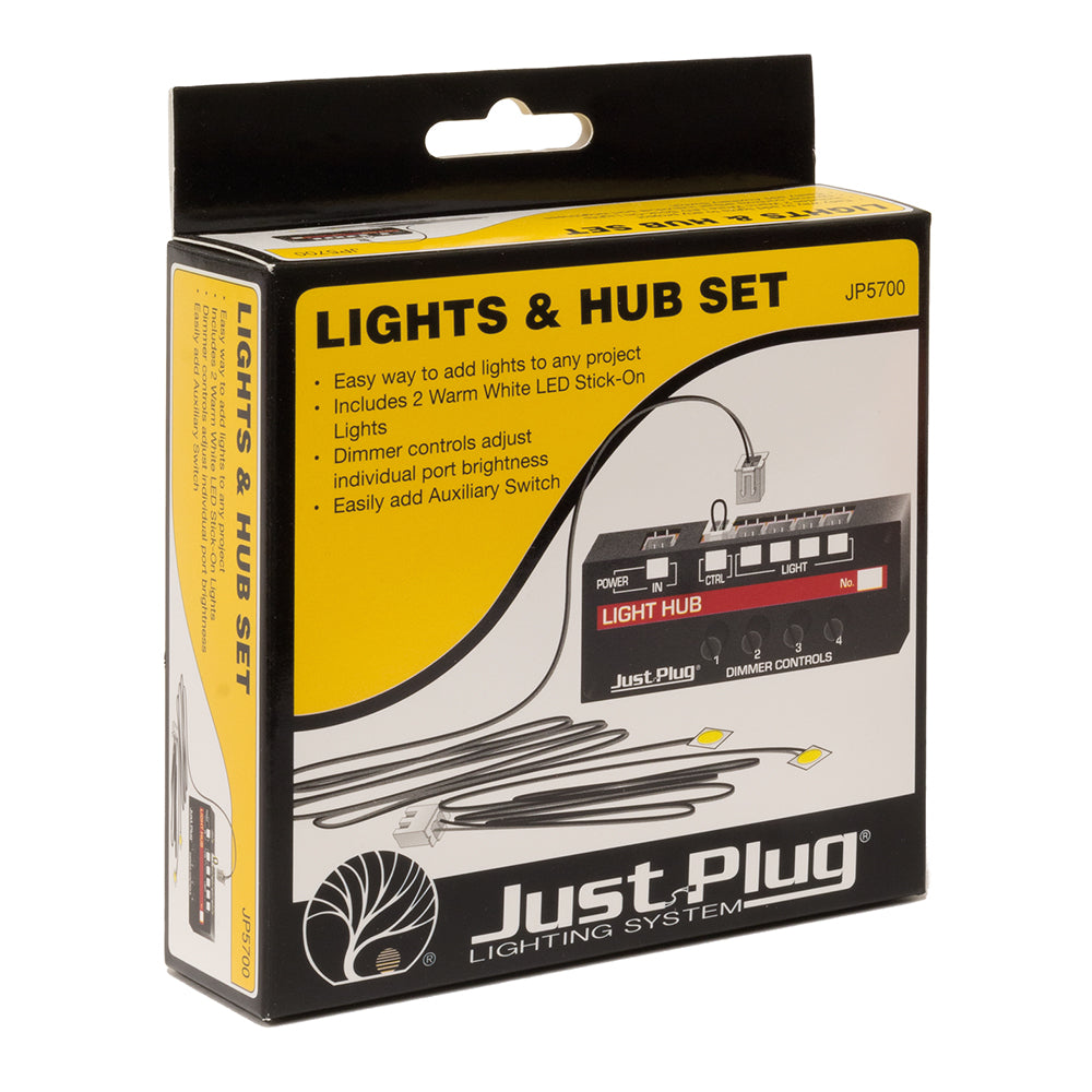 Just Plug Lighting 5700 - Lights & Hub Set