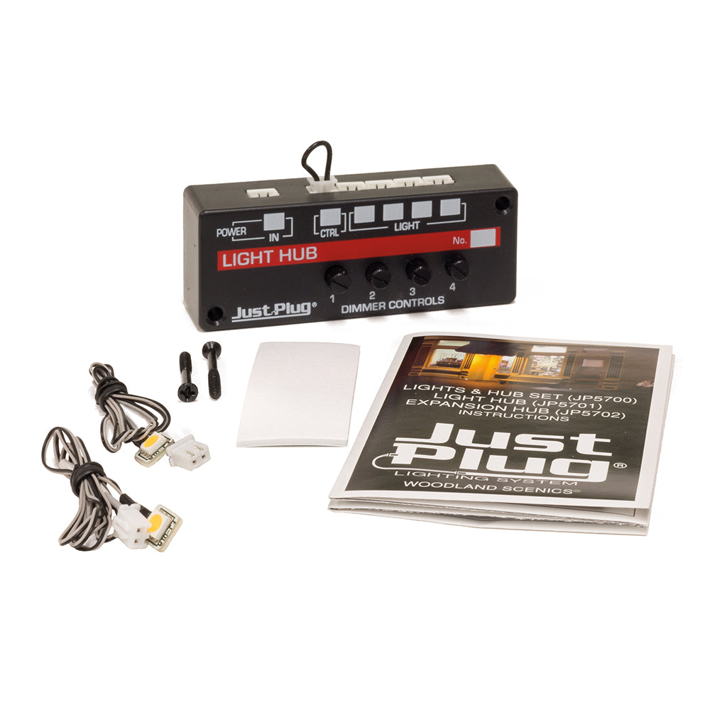 Just Plug Lighting 5700 - Lights & Hub Set