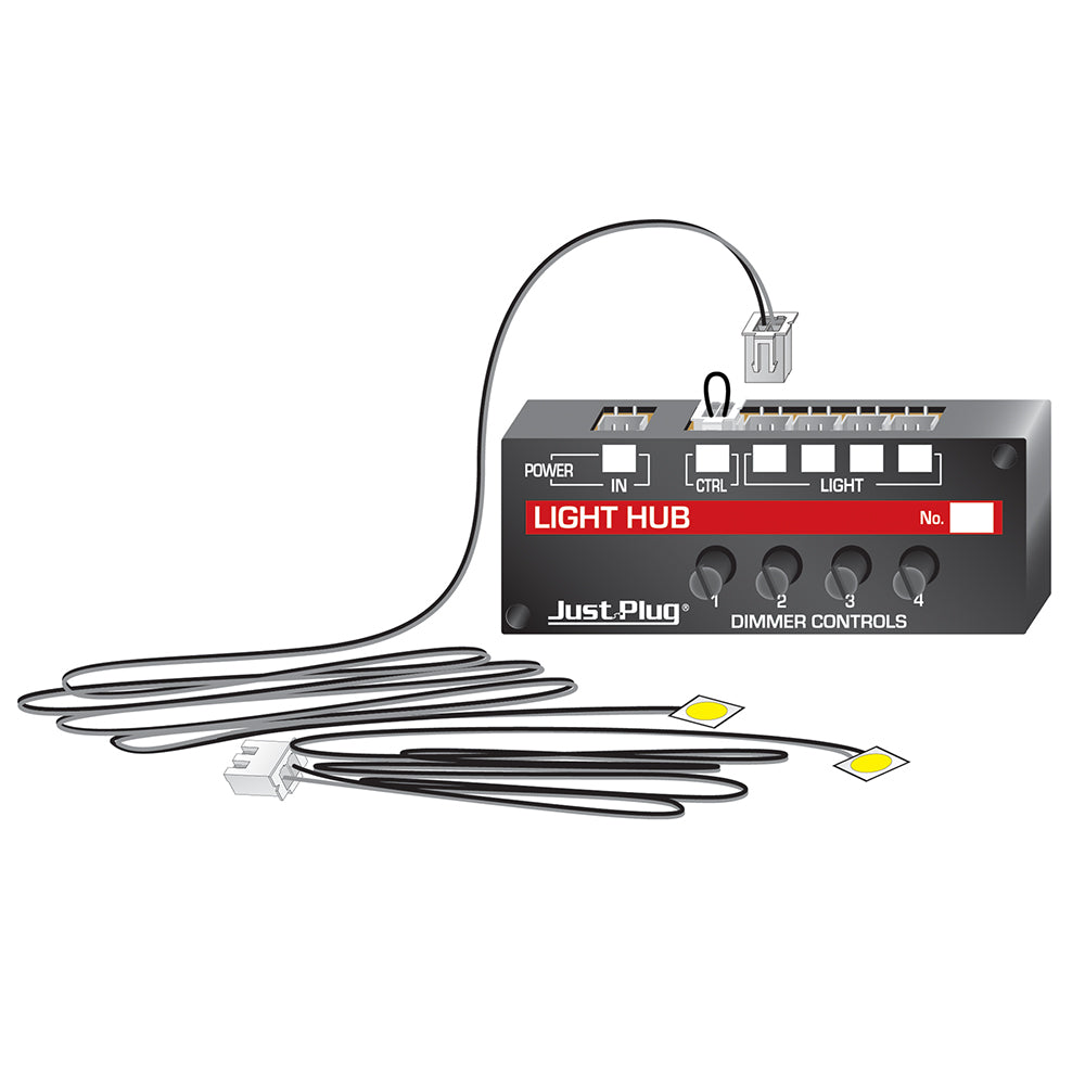 Just Plug Lighting 5700 - Lights & Hub Set
