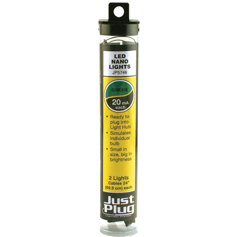 Just Plug Lighting 5746 - LED Stick-On Lights GREEN