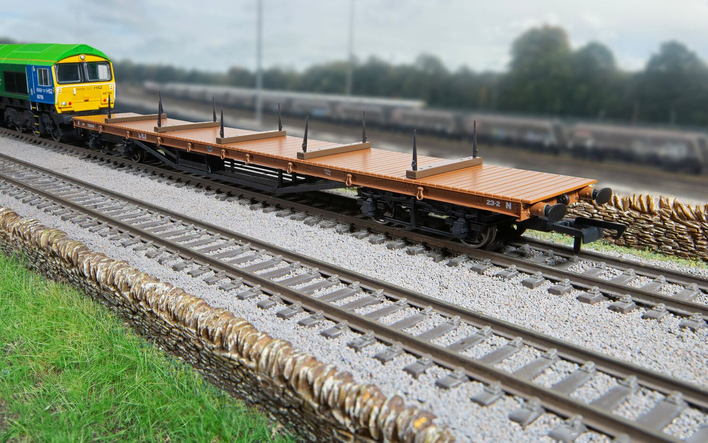 Hornby R6020 - LMS, 'Salmon' Bogie Wagon