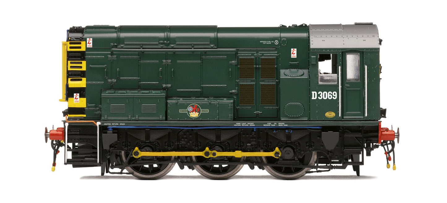 Hornby R30301TXS - BR, Class 08, 0-6-0, D3069 (Sound Fitted)