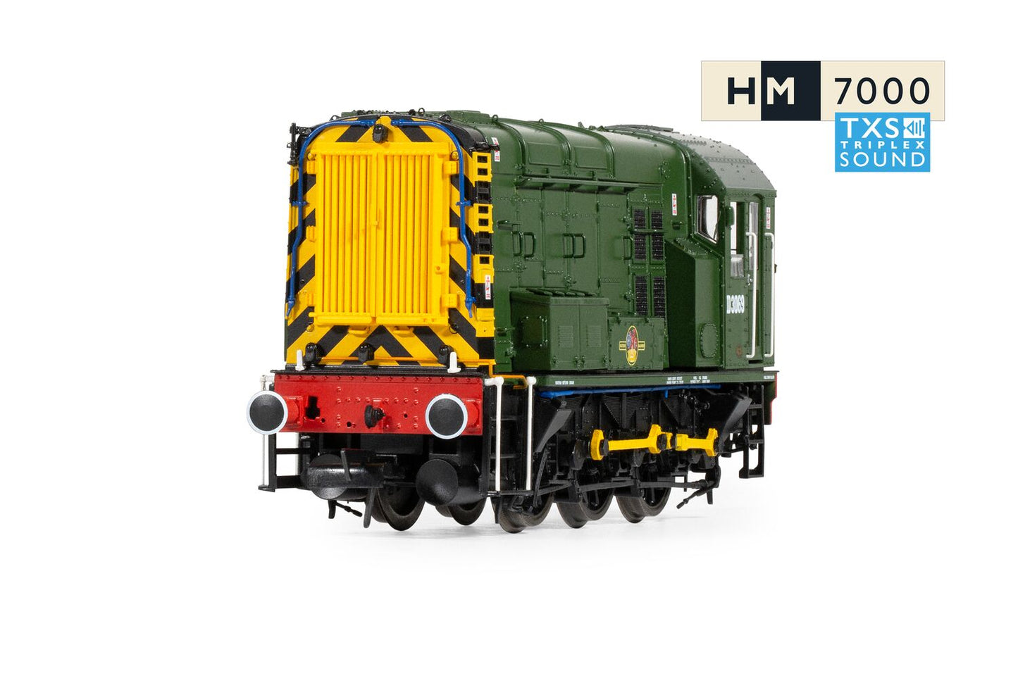 Hornby R30301TXS - BR, Class 08, 0-6-0, D3069 (Sound Fitted)