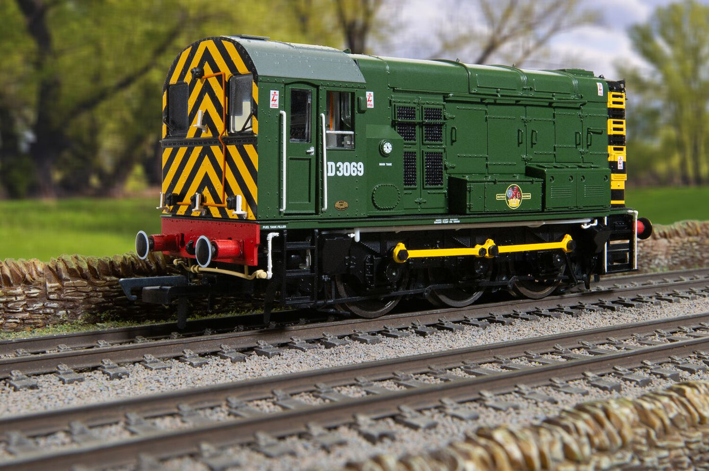 Hornby R30301TXS - BR, Class 08, 0-6-0, D3069 (Sound Fitted)