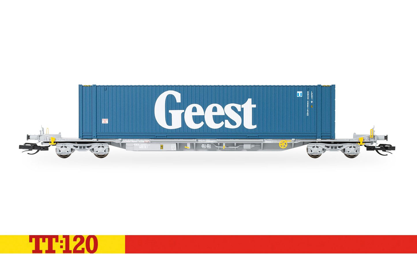 Hornby TT6033 - TOUAX - 'GEEST' 45ft Container - Sffgmss IFA Wagon