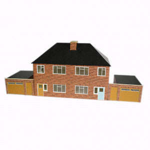 ATD Models ATD002 - 1950s Semi Detached House Card Kit