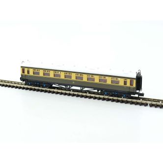 Dapol 2P-000-053 - Collett Coach Composite GWR Chocolate/Cream 7030
