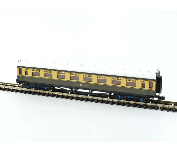 Dapol 2P-000-059 - Collett Coach Composite GWR Chocolate/Cream 7011