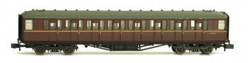 Dapol 2P-011-076 - Gresley Coach BR Maroon 2nd Class E12105E